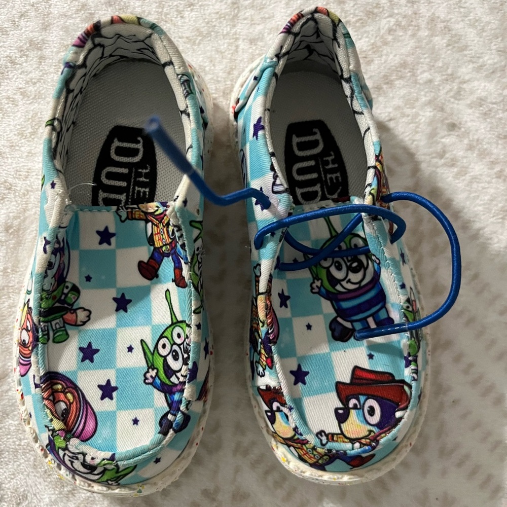 Toddlers Bluey Hey Dude Shoes 5